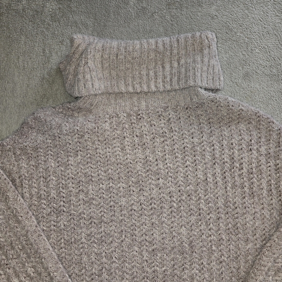 Anthropologie Maeve Cowl-Neck Pullover Heavy Knit Sweater Size Medium - Picture 12 of 16